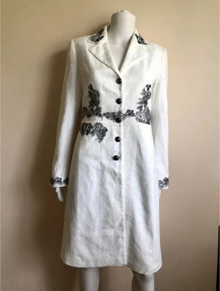 Women Ermanno Scervino Jacket White 38 / M / 46
