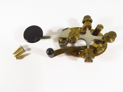 Western Electric Telegraph Key AT&T Co. 1 A Morse Code Key Tested/Works P-95825