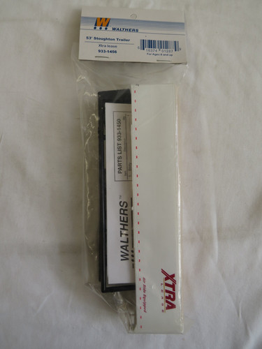 Remolques Walthers 53' Stoughton Xtra Lease escala 933-1456 HO SIN USAR, en paquete | Condition: New