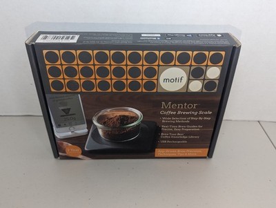 Motif Mentor Coffee Brewing Scale, Digital Scale App Driven NEW