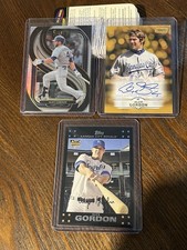 Alex Gordon Kansas City Royals, Rookie Card, Nice Silver Holo, And Gold Sig /50