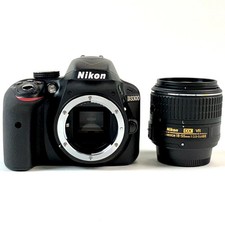 Nikon D3300 18-55 R II Lens Kit Black Digital SLR Camera