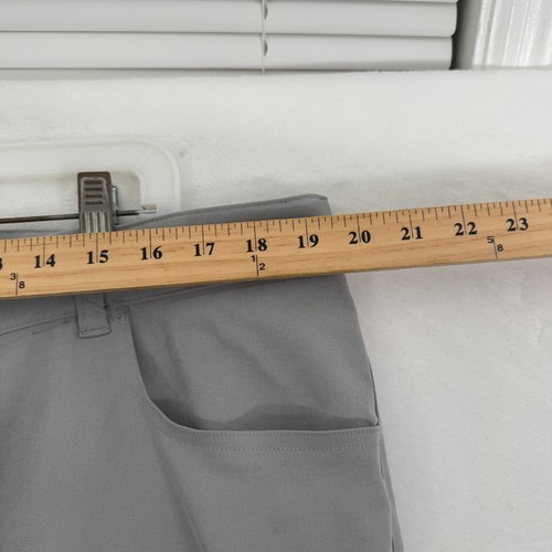 Peter Millar EB66 Chino Pants Mens 38x32 Gray 5 Pocket Golf Performance Casual - Picture 5 of 13