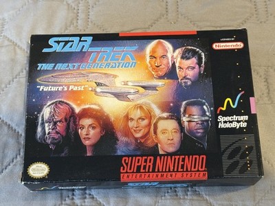 Star Trek The next Generation  *  Snes Box Only * Super Nintendo Original box