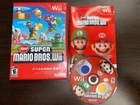 New Super Mario Bros. Wii (Nintendo Wii, 2009) Tested Works Complete Cib (2)