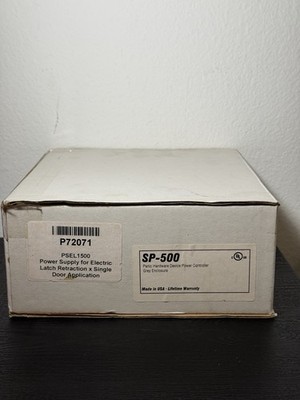 FIRST CHOICE # PSEL 1500 / PANIC HARDWARE DEVICE POWER CONTROLLER, SP-500.