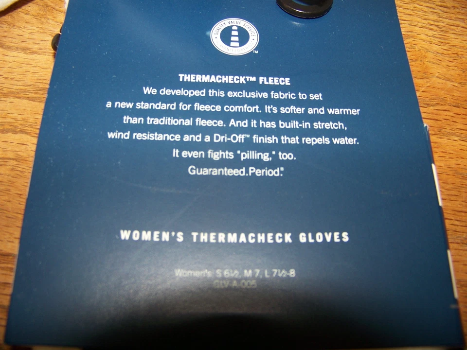 New Lands End женщин флис шляпа и перчатки комплект слоновой кости перчатки Med и шляпа L/XL новый - Изображение 3 из 4