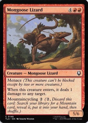 Mongoose Lizard, 148, TLA, Normal