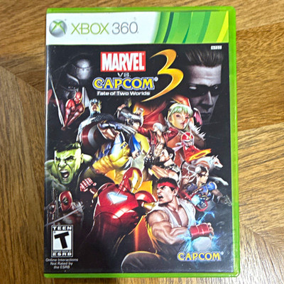 Capcom Marvel vs. Capcom 3: Fate of Two Worlds for Xbox 360, T, 2011