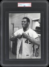 PSA Type I - Authentic Original Photograph - Bob Gibson HOF Spring Training 1969