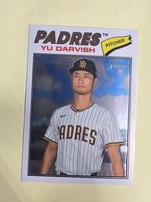 2026 Topps Heritage #120 Chrome - Yu Darvish San Diego Padres
