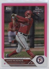 2023 Topps Pro Debut Fuchsia Foil 58/199 Jared McKenzie #PD-108 3kd
