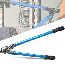 23" Lightweight Heavy-Duty Cables Wires Ropes Cutter Cutting Tool Scissor Blue