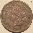 1882 Indian Head Penny Cent