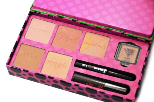 Benefit Real Cheeky Party Palette Blush, Face Powder, Bronzer, Mascara, Liner  - Picture 1 of 6