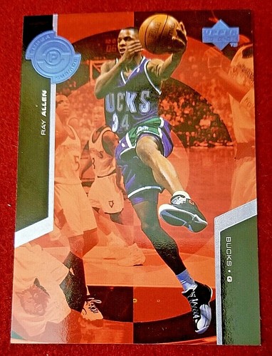 Ray Allen [Quantum Bronze] #S15 1998 Upper Deck Super Powers card