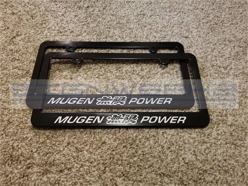 Honda Mugen Power License Plate Frame JDM Japan Vtec NSX Type R