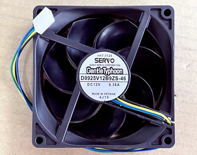 SERVO Gentle Typhoon D0925V12B9ZS-46 DC12V 0.38A PWM 4-wire 9cm cooling fan[M8a]
