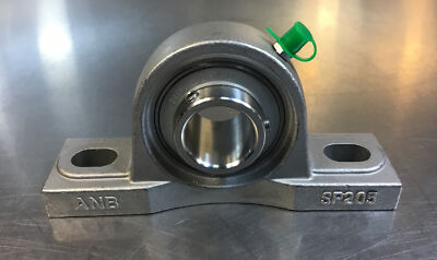ANB MUC205F0/SP205 Pillow Block Bearing, 2-Bolt Black 25mm Bore             6E-2