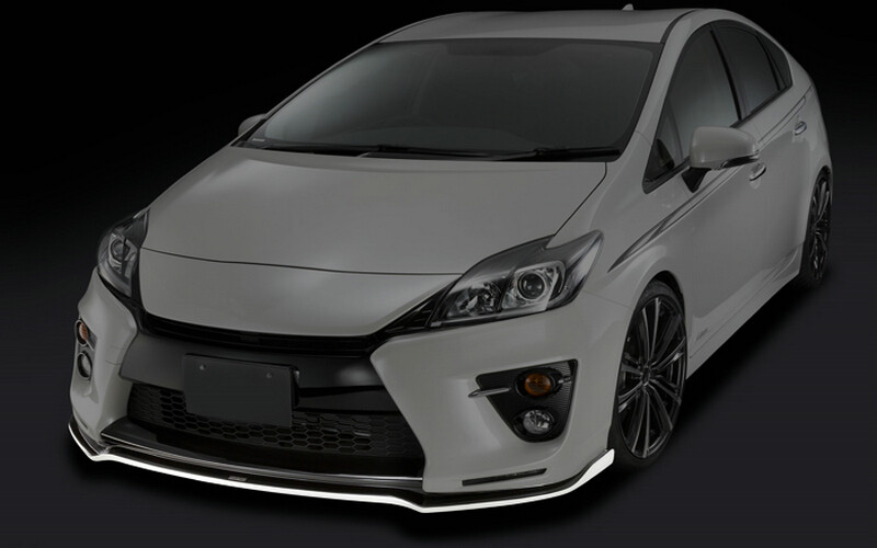 For Toyota Prius ZVW30 G's SBLS Type FRP Fiber Front Lip Splitter