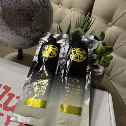 Oribe Gold Lust Repair & Restore Shampoo & Conditioner 7ml SAMPLE SET G1 J1