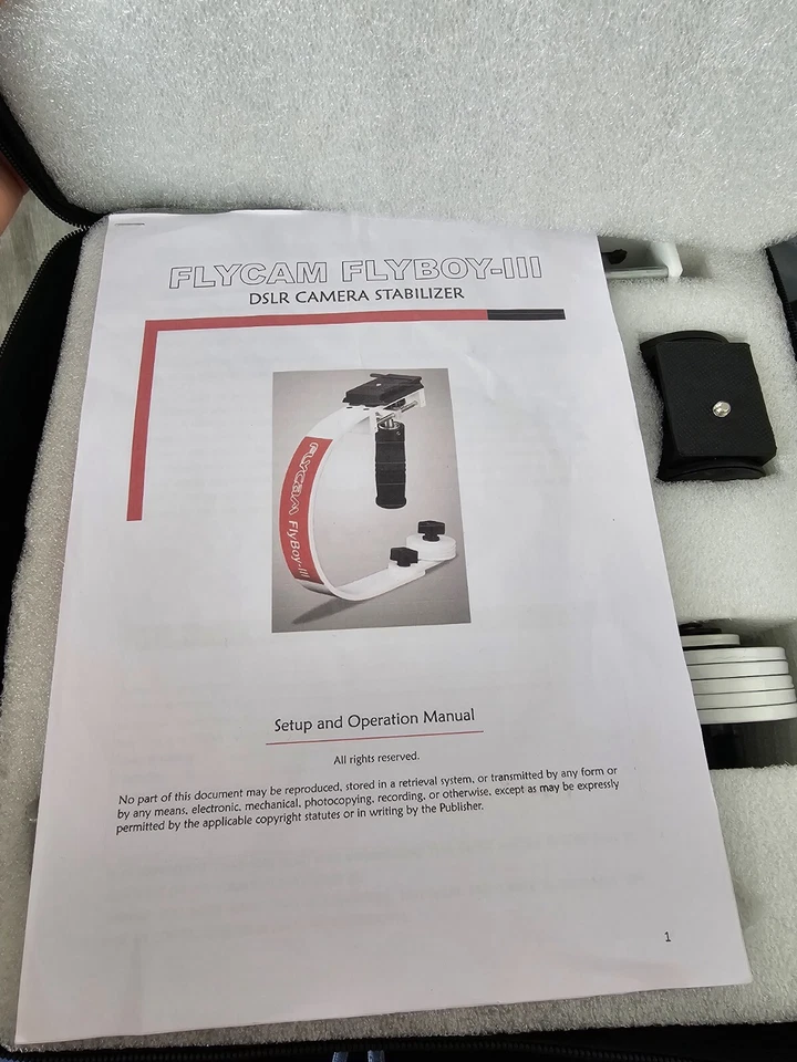 Flyboy lll-Stabilizer for DSLR - Mirrorless - Go Pro - Mobile Phone - Image 3 of 3