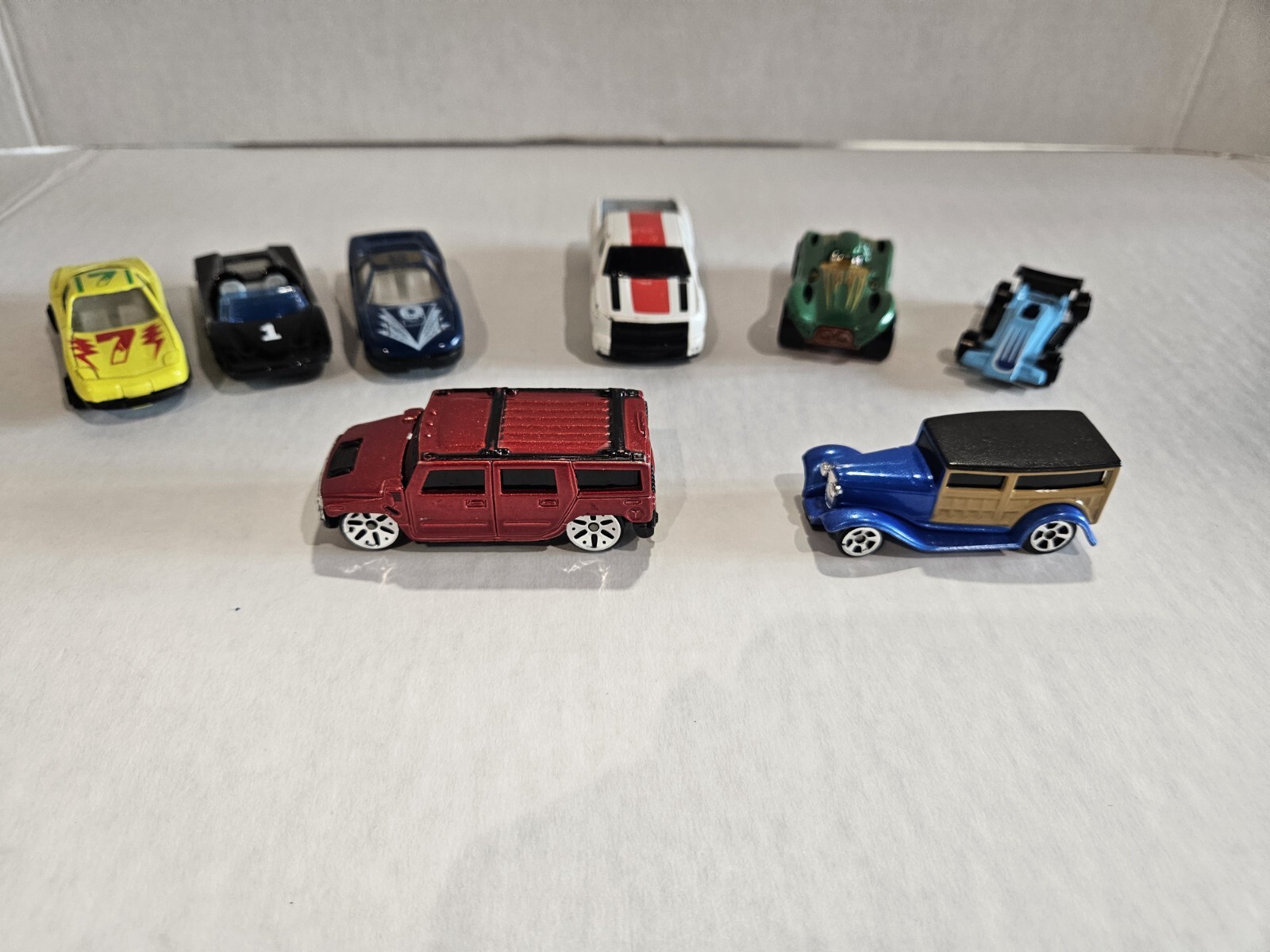 Lot Of 8 Racing Cars
