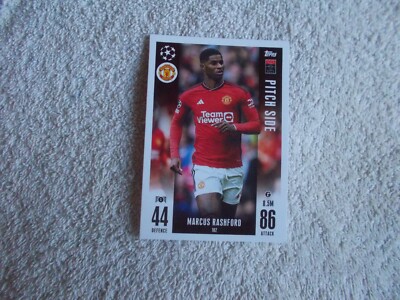 Match Attax Extra 2024 Fußball ''MARCUS RASHFORD'' #102 Man Utd Trading Card PS