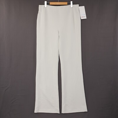 Lululemon Pants Softstreme High Rise Flared  Ribbed Bone White Sz NWT