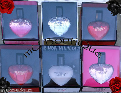1 VICTORIAS SECRET HEART EDP TRAVEL ATOMIZER PERFUME 10 ML/.34 OZ