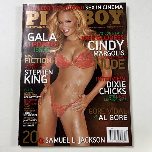 Playboy Magazine December 2006 Cindy Margolis, Centerfold Intact eBay