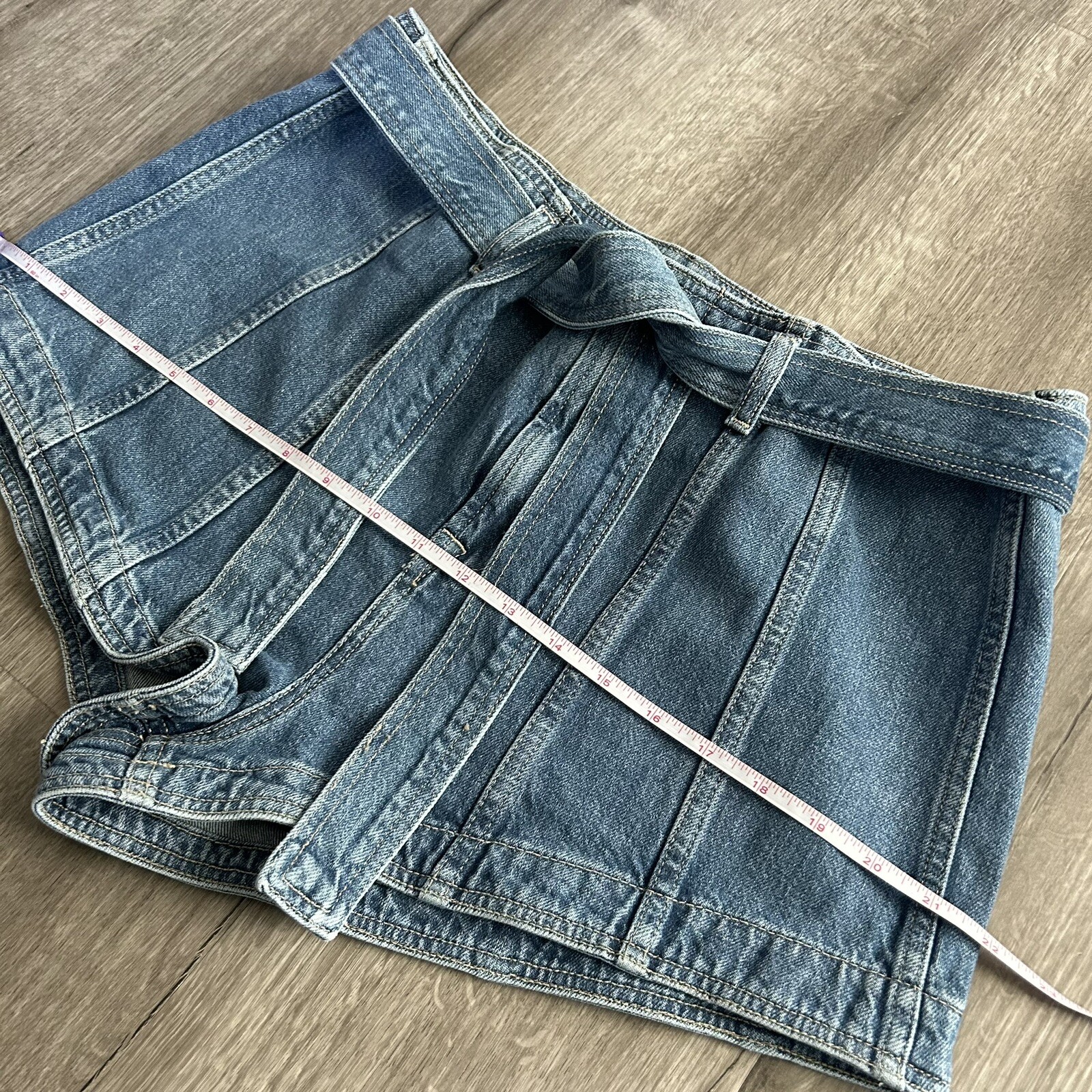 Shorty Hipster John Lewis - Denim Bleu - Taille XL (UK 16 / EUR 44)