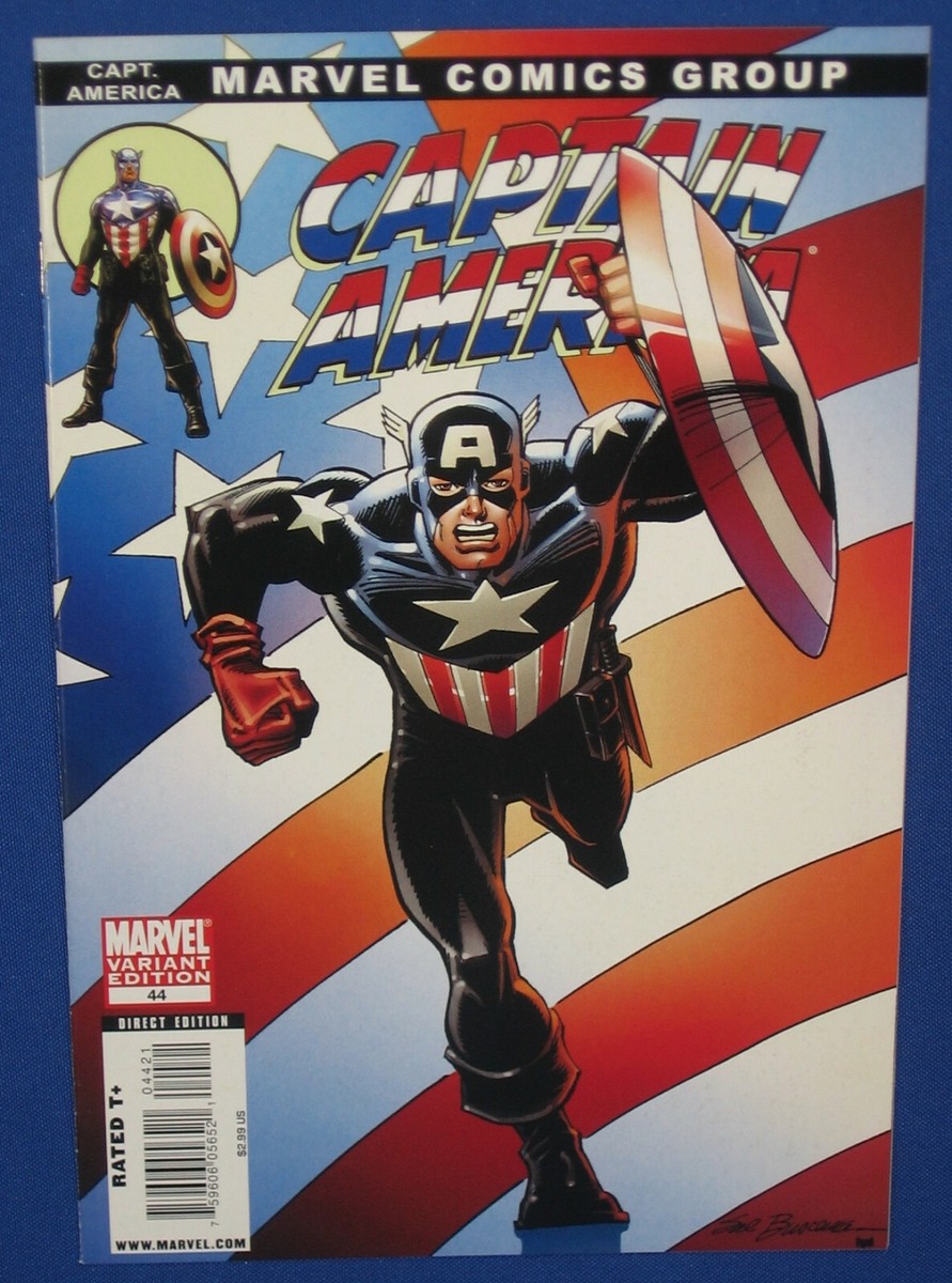Marvel's Captain America　Winter Soldier Captain America #44 Comic Book 2008 Winter Soldier Marvel