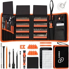 Precision Screwdriver Set 142piece Electronic Repair Tool Kit With Torx T5 T6 T8