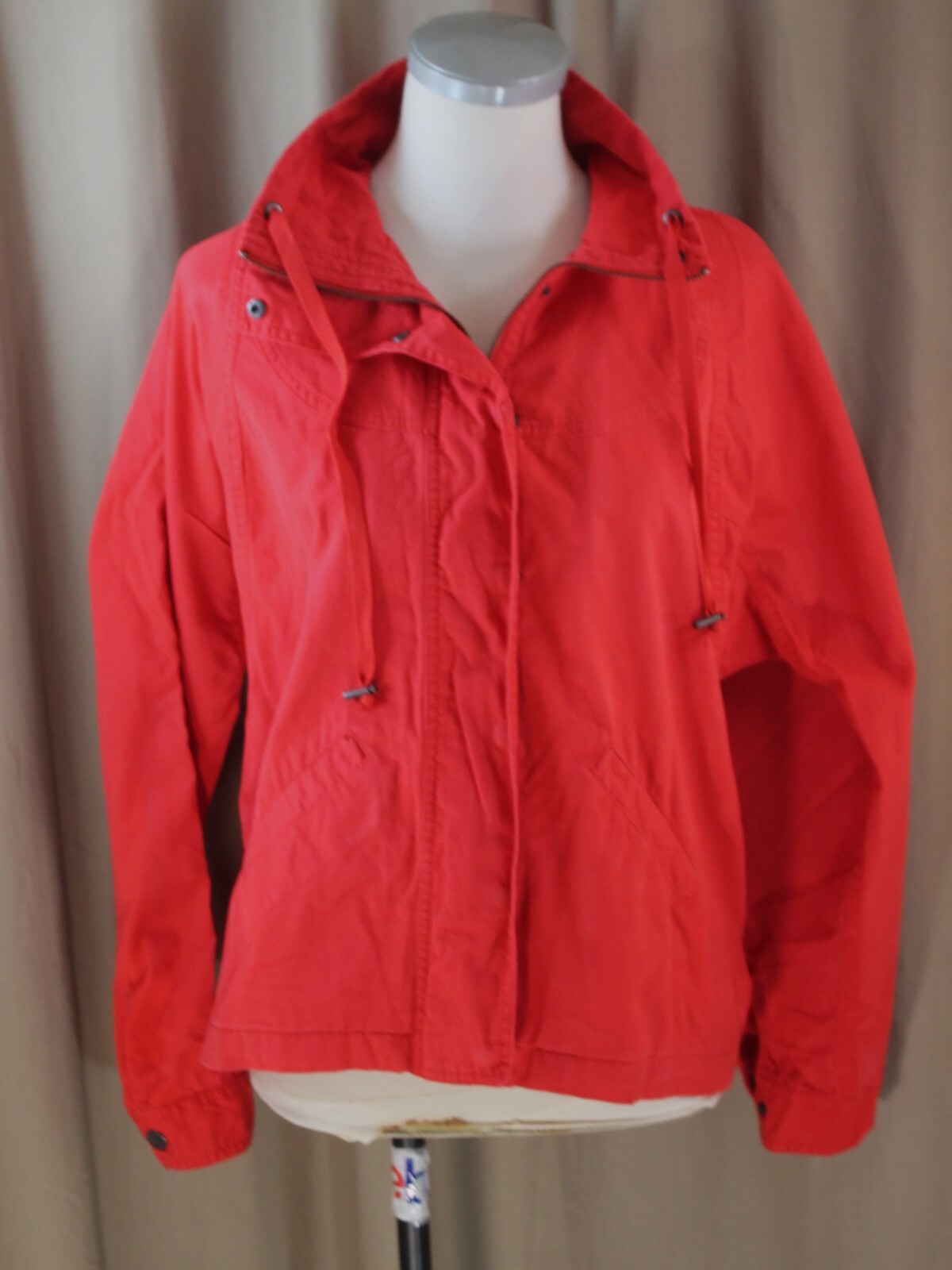 Westbound Medium Red Zip Front Jacket - image 1