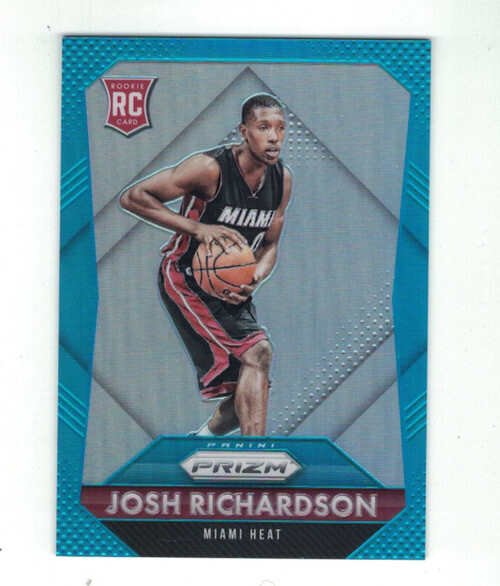 JOSH RICHARDSON 2015-16 Panini Prizm ROOKIE RC LIGHT BLUE REFRACTOR #96/199