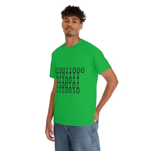 Unisex Heavy Cotton Tee Binary for LOSER and Loser on back of shirt - Bild 79 von 145