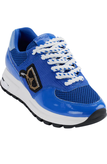 KARL LAGERFELD PARIS WOMENS SNEAKERS MAYU KL155678 ELECTBLUE | eBay