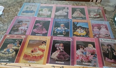 23 Crochet Pattern Booklets Fibre Craft Dolls