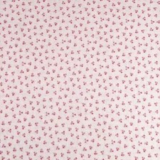 Pink on White Calico, Itty Bitty Flowers, Andover Cotton, Per 1/2 Yd or BTY