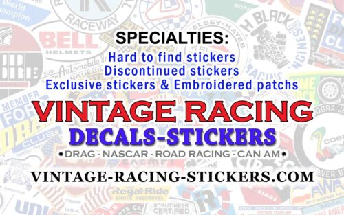 ROYAL PURPLE SYNTHETIC OIL - VINTAGE ORIGINAL VINYL DECAL STICKER - AUTOMOTIVE - Picture 2 of 2