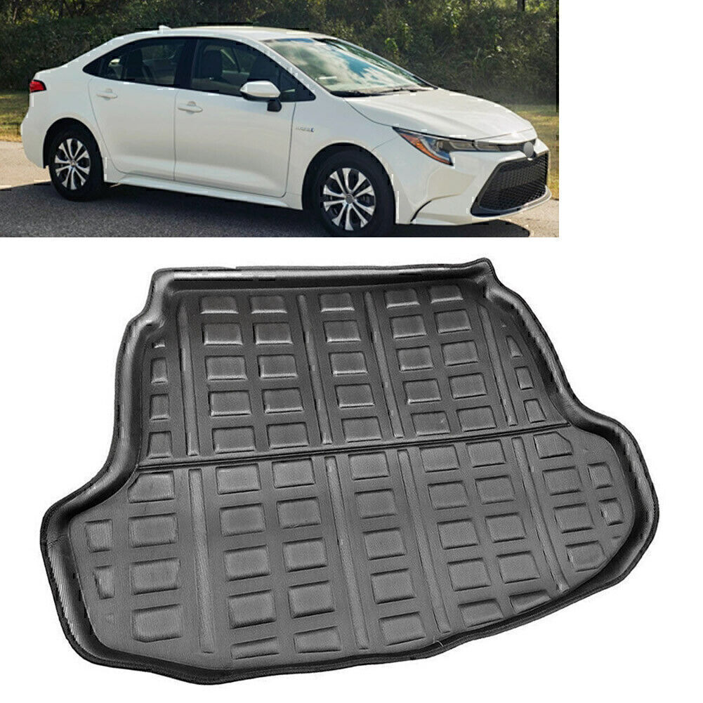 For Toyota Corolla E210 Sedan 2020 Cargo Liner Boot Trunk Floor Mat Tray Black