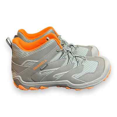 Merrell Z5345* Kids Grey/Orange Chameleon 7 Access Mid WP Hiking