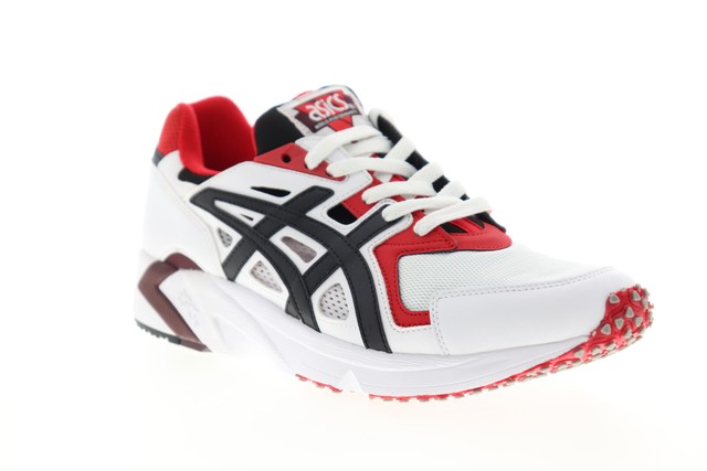 mens white asics trainers