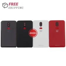 New Back Battery Glass Cover Rear Door +Camera Lens Cover For One Plus+ 1+6 1+6T