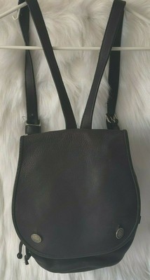 rugby leather backpack