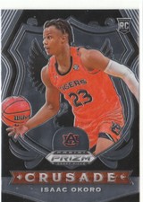 20/21 2020/21 Prizm Draft Picks Base Crusade #84 Isaac Okoro Cavaliers 