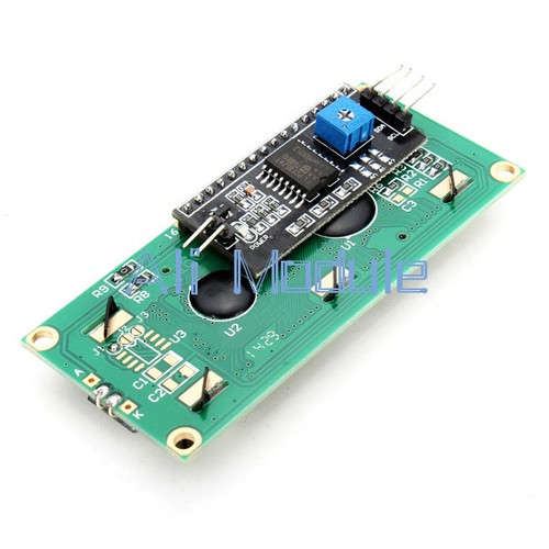 Blue/Yellow IIC/I2C/TWI/SP​​I Interface1602 2004 Character LCD Module Display N - Picture 9 of 26