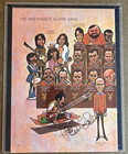 Signed RAVI SHANKAR Playing Sitar Caricature Autographed Playboy Magazine Page — photo 1
