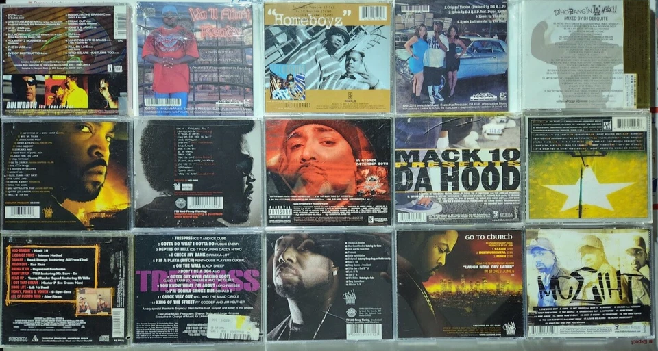 CD LOT RAP G-FUNK Ice Cube WC Mack 10 MC Eiht The Comrads Dazzie Dee DJ Deequite - Image 2 of 2